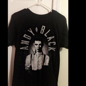 Andy black XL Black and white Band Shirt